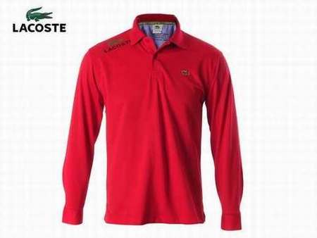 chemise lacoste pas cher homme