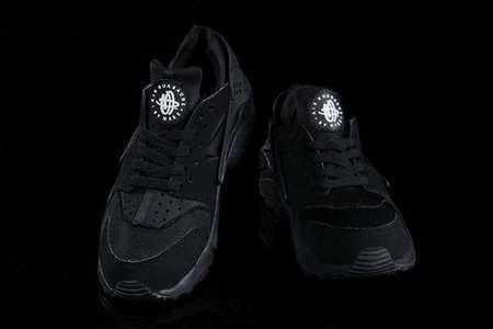 huarache femme noir et jaune